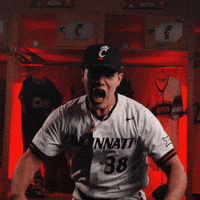 College Baseball Uc GIF by Cincinnati Bearcats