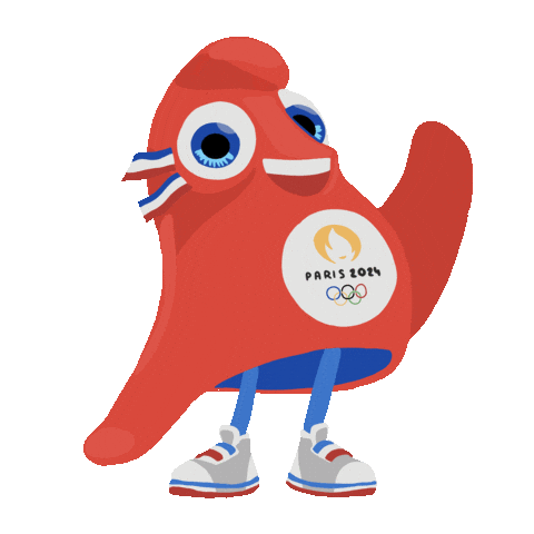 Paris Mascot Sticker