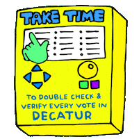 Election Day Sticker by Creative Courage