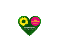 Gruenetaunusstein herz wahl grun hessen Sticker