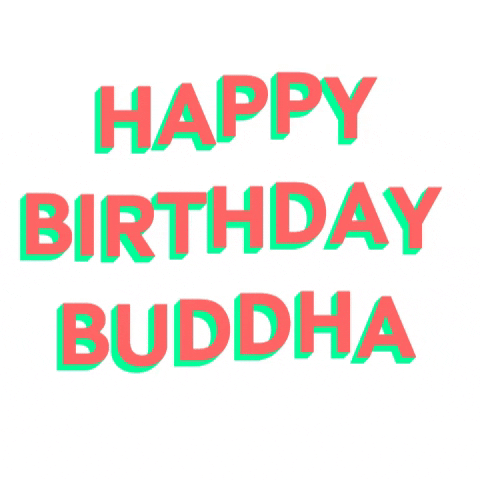 Happy Birthday Buddha GIF