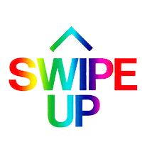 Rainbow Swipe Sticker by whylder