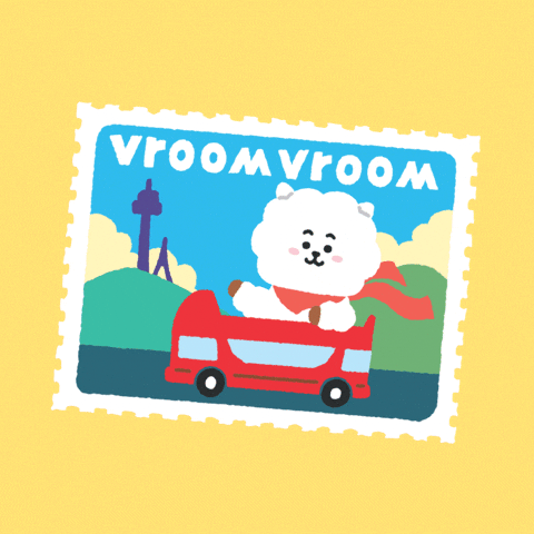 Rj GIF by BT21