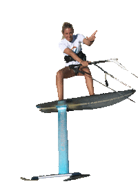 Amanda Foiling Sticker by Kite N surf