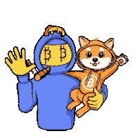 Wave Hello Sticker by $DOG