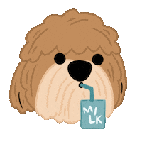 Dog Sticker by Ann of Facedit