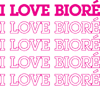I Love Biore Sticker by BioreUS