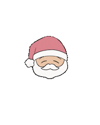 Santa Claus Christmas Sticker