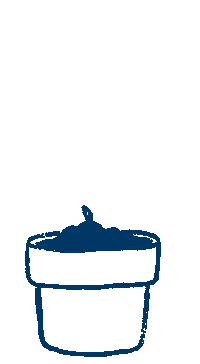 bankaust flower plant grow bloom Sticker