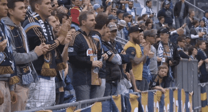 fans cheering GIF by Philadelphia Union
