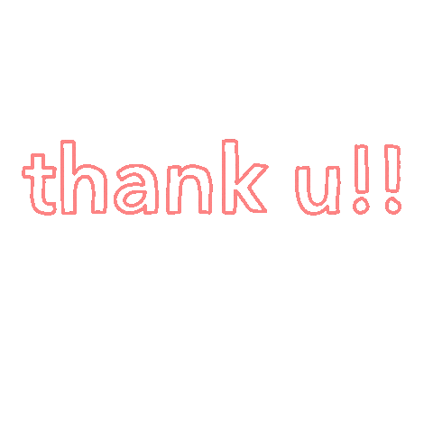 Shop Small Thank U Sticker by Tilly & Type