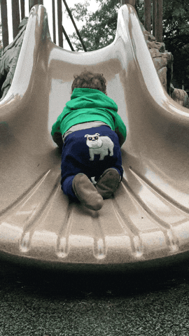 ggreeneva giphyupload baby slide toddler GIF
