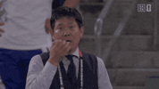DAZNJPN football thinking world cup coach GIF