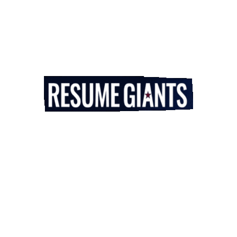 Career Cv Sticker by ResumeGiants