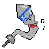 KytesPixel sing sword note kp Sticker