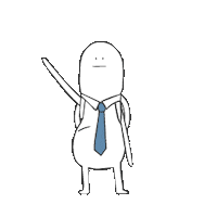 work working Sticker by Kameryman and Usagibucho