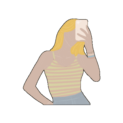 Kilonotes giphygifmaker girl fashion sticker Sticker