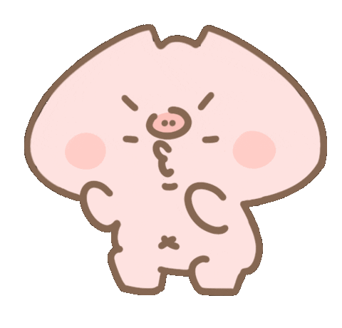 Pig 豬 Sticker by 豚豚TunTun