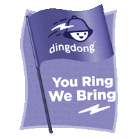 Delivery Map Sticker by DingDong