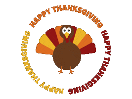 thanks thanksgiving Sticker by Senator Pat Roberts