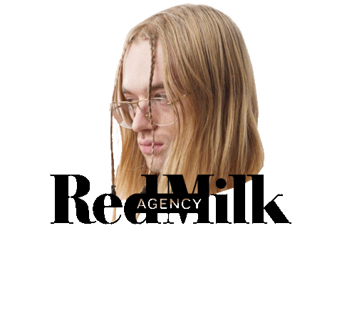 redmilkagency redmilk Sticker