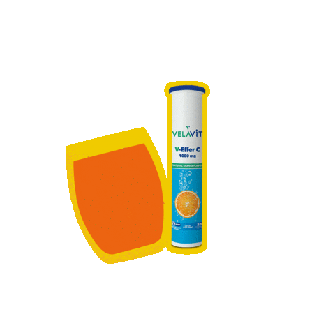 C Vitamin Sticker by Velavit