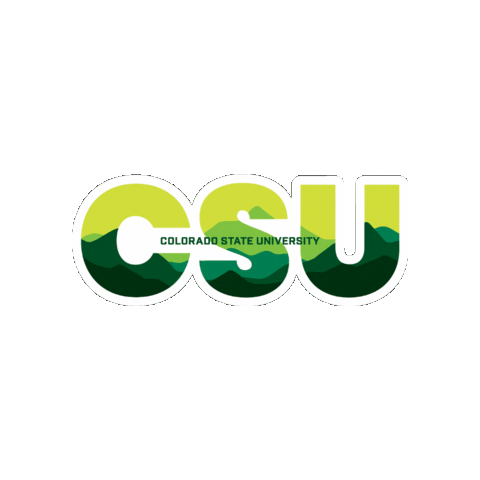 Csu Rams Sticker by Colorado State University