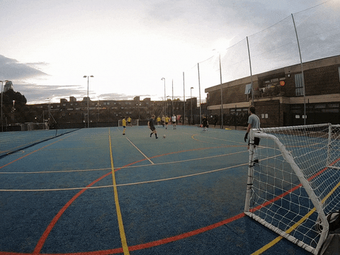 SenecaLearning giphyupload football fail keeper GIF