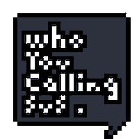 Suspicious Text Sticker