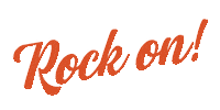 mrockcreative graphic design rock on website design wellington colorado Sticker