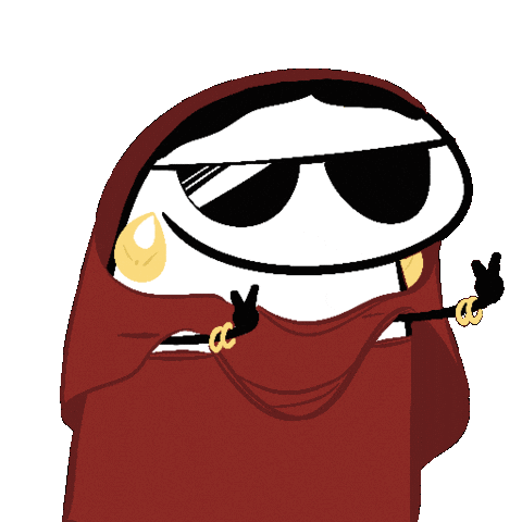 Sunglasses Shift Sticker