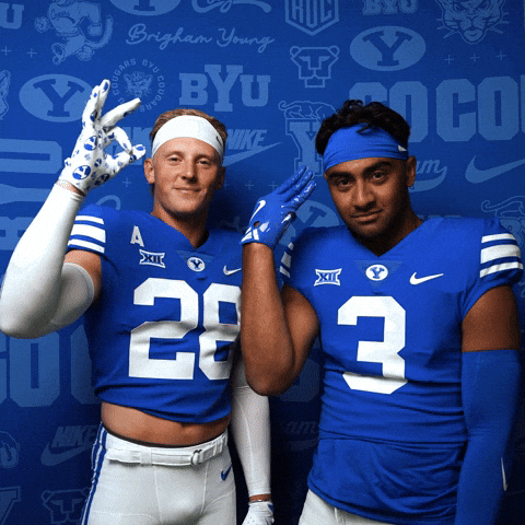 College Football Go Cougs GIF by BYU Cougars