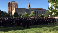 Loyola University Chicago Students and Faculty "Black Out" for Black Lives Lost