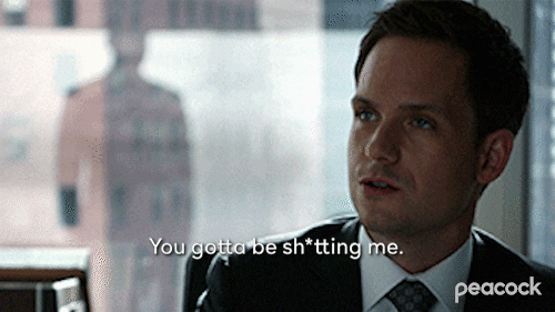 Suits GIF by PeacockTV