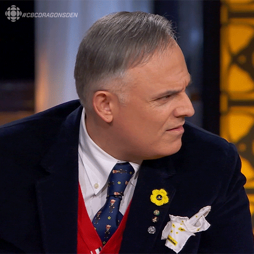 Dragons Den Burn GIF by CBC