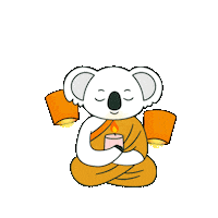 Peace Pray Sticker by Bobobox Indonesia