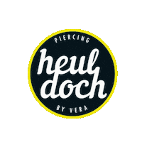 Piercing Sticker by Piercingstudio heul doch