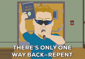 Repent Comedy Central GIF by South Park