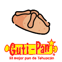 Gutipan pan pan de muerto hojaldra gutipan Sticker