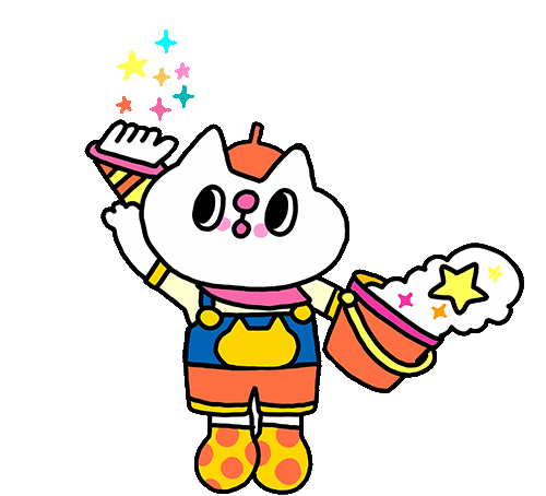 Happy Cat Sticker