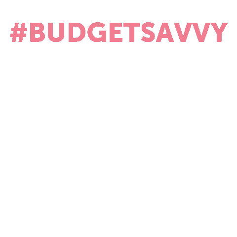 budgetsavvybride save money wedding planning saving money budgetsavvy Sticker