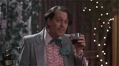 happy steve buscemi GIF