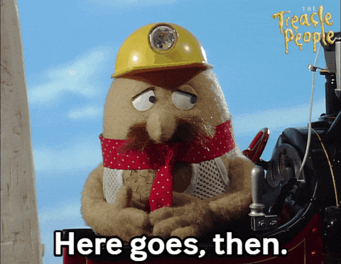 Here Goes Lets Go GIF by Fire Mountain Productions