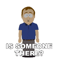 Whos There Sticker by South Park