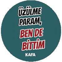 Para Sticker by KAFA Dergi