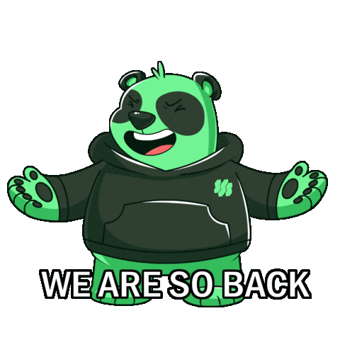 Happy Lets Go Sticker by SuperVerse
