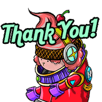 Meh Thanks Sticker by Patrick Bezalel