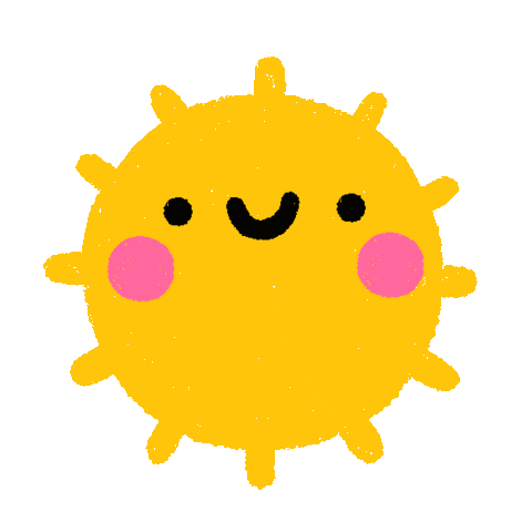 Good Morning Sun Sticker