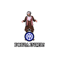 Serie A Forza Inter Sticker