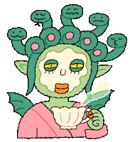 Tired Halloween Sticker by stapod